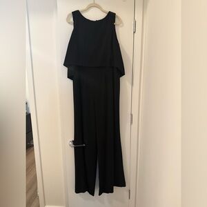 Jay Godfrey black jumpsuit, size 12